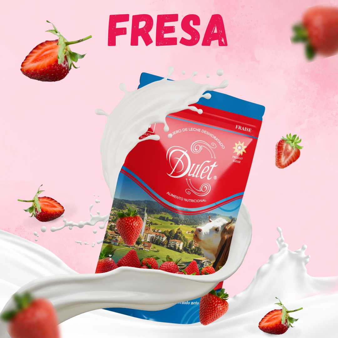 Dulet 100% Natural Sabor Fresa